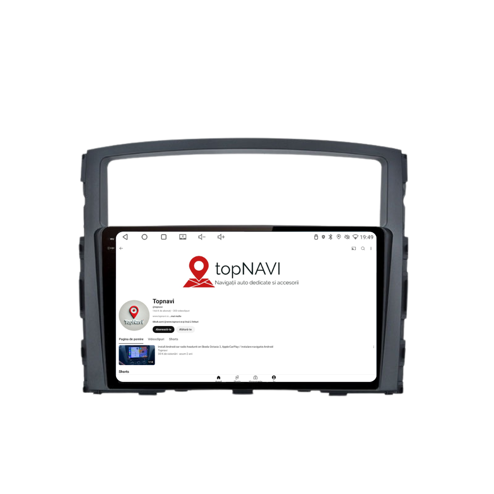 Navigatie Mitsubishi Pajero (2006-2013), Ecran 9 inch, 2GB RAM 32GB