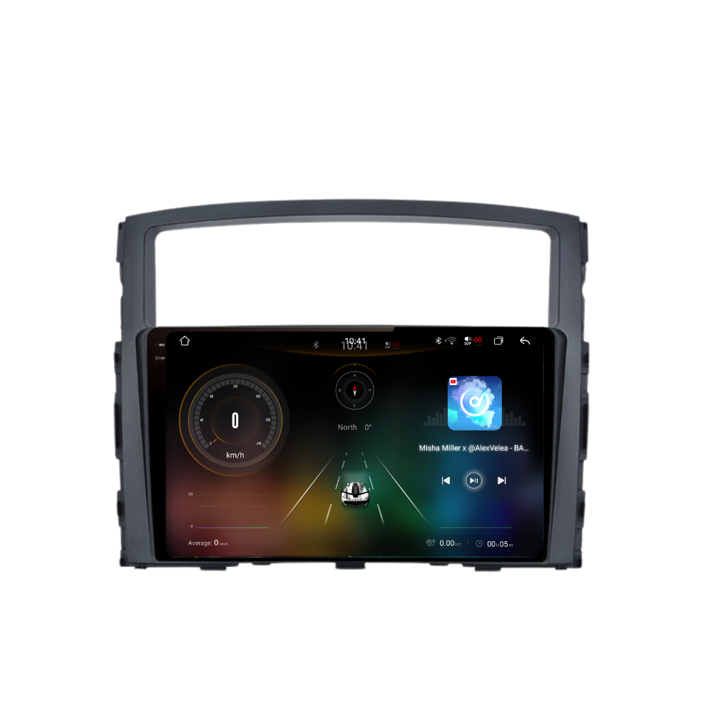 Navigatie Mitsubishi Pajero (2006-2013), Ecran 9 inch 2K, 12GB RAM 256GB, 8-core