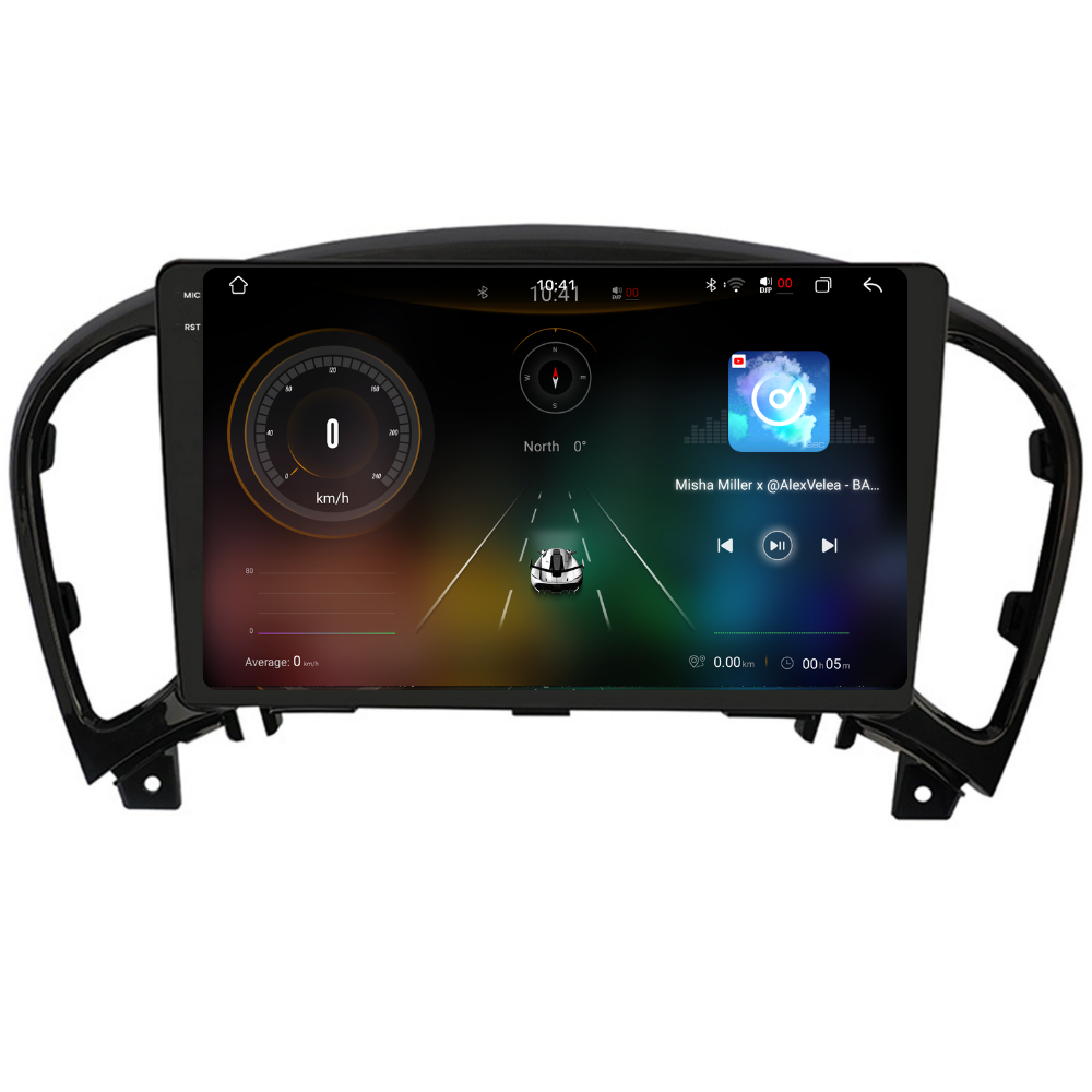Navigatie Nissan Juke (2010-2015), Ecran 9 inch 2K, 12GB RAM 256GB, 8-core