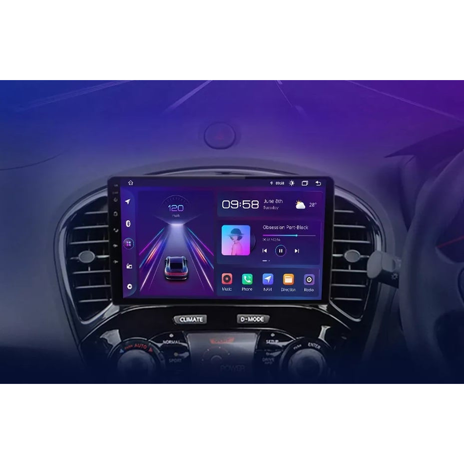 Navigatie Nissan Juke (2010-2015), Ecran 9 inch, 1GB RAM 32GB