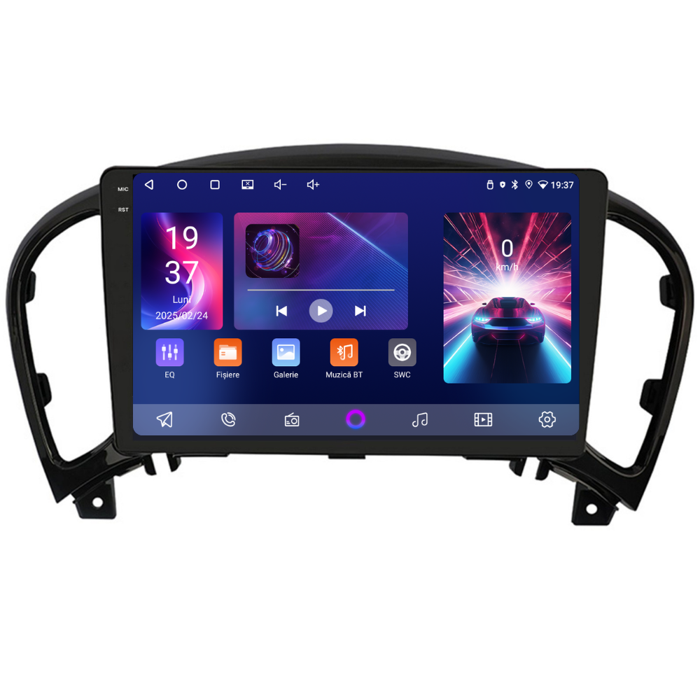 Navigatie Nissan Juke (2010-2015), Ecran 9 inch, 4GB RAM 64GB, 4-core