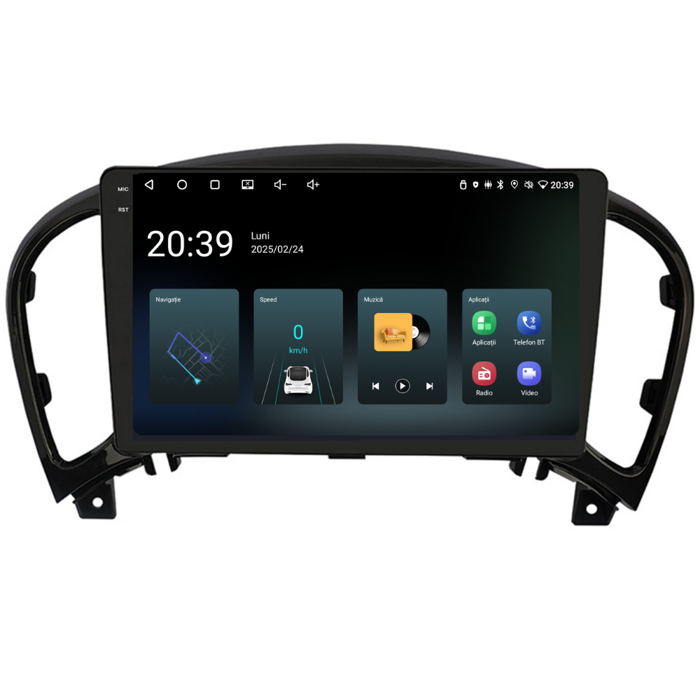 Navigatie Nissan Juke (2010-2015), Ecran 9 inch, 4GB RAM 64GB, 4-core