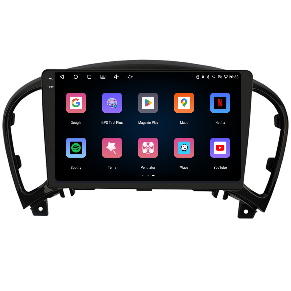 Navigatie Nissan Juke (2010-2015), Ecran 9 inch, 4GB RAM 64GB, 4-core