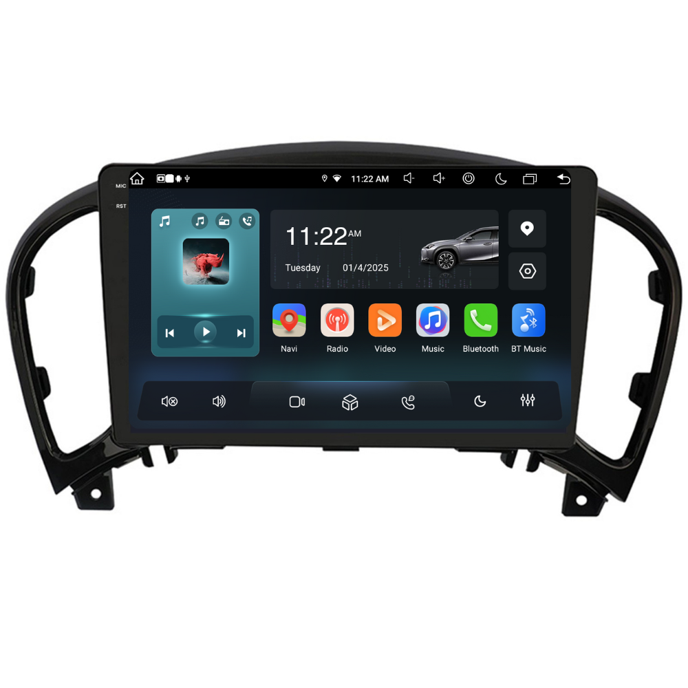 Navigatie Nissan Juke (2010-2015), Ecran 9 inch, 8GB RAM 256GB, 8-core