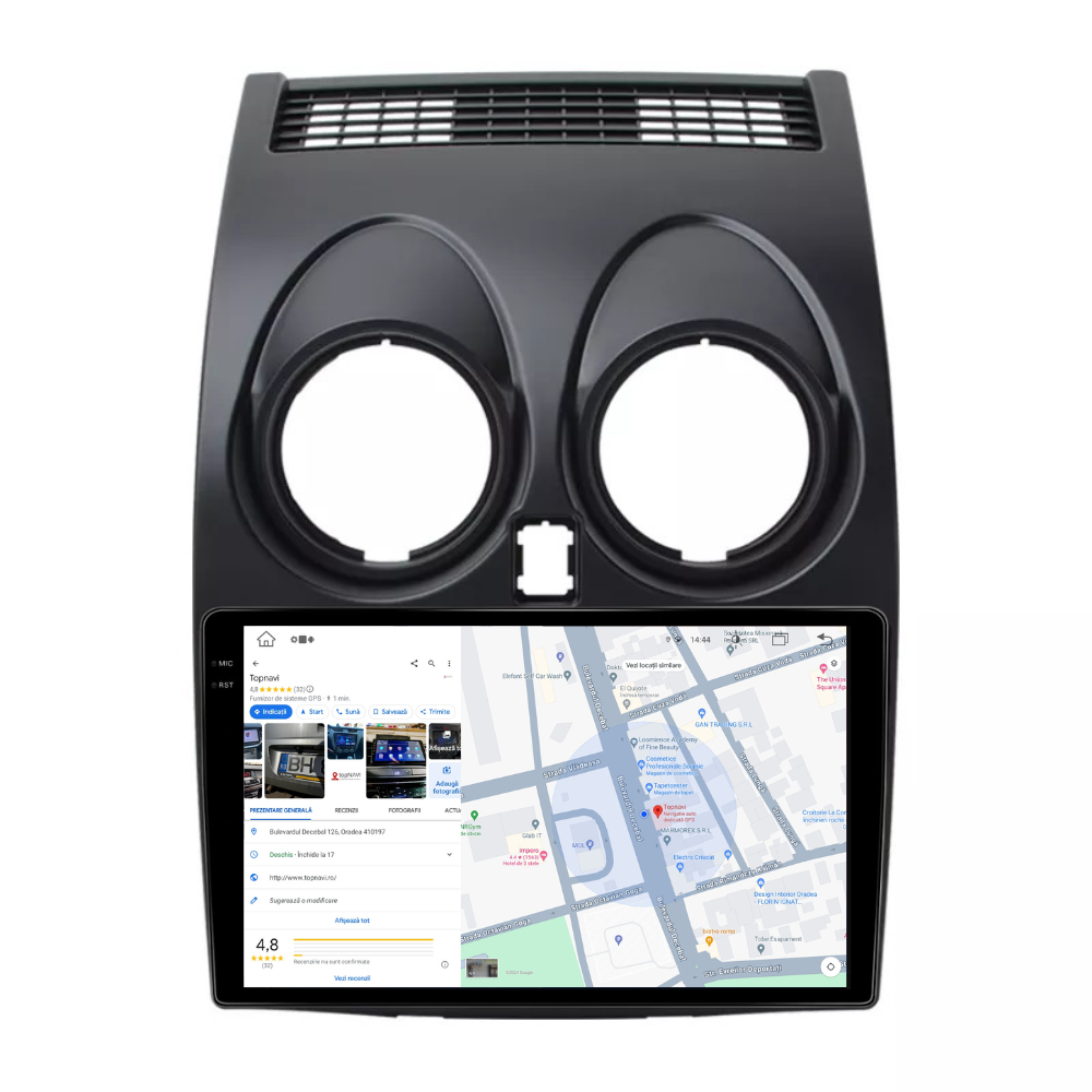 Navigatie Nissan qashqai J10 (2006-2014), Android 13,Ecran 2K, 8GB RAM 256GB, Octa Core, carplay /android auto