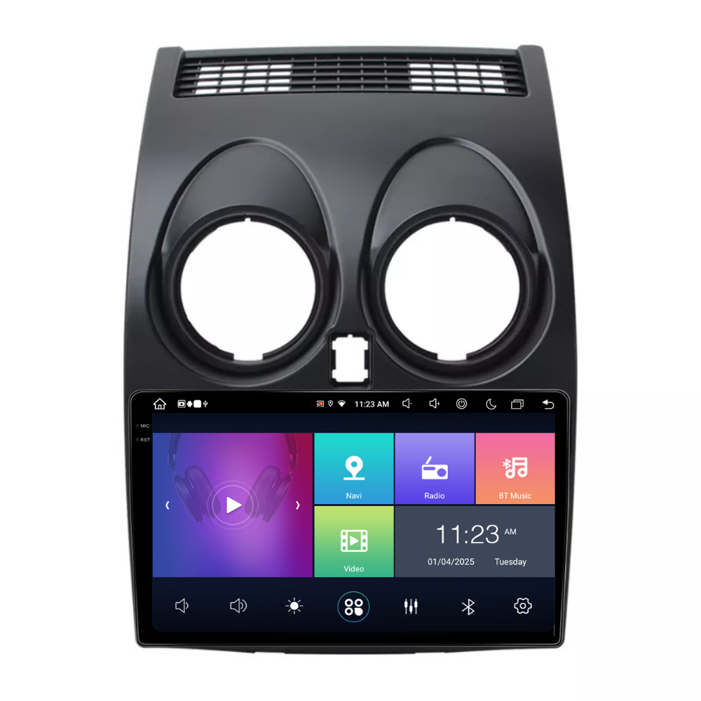 Navigatie Nissan qashqai J10 (2006-2014), Android 13,Ecran 2K, 8GB RAM 256GB, Octa Core, carplay /android auto