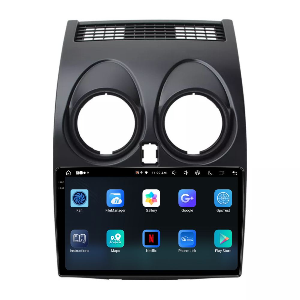 Navigatie Nissan qashqai J10 (2006-2014), Android 13,Ecran 2K, 8GB RAM 256GB, Octa Core, carplay /android auto