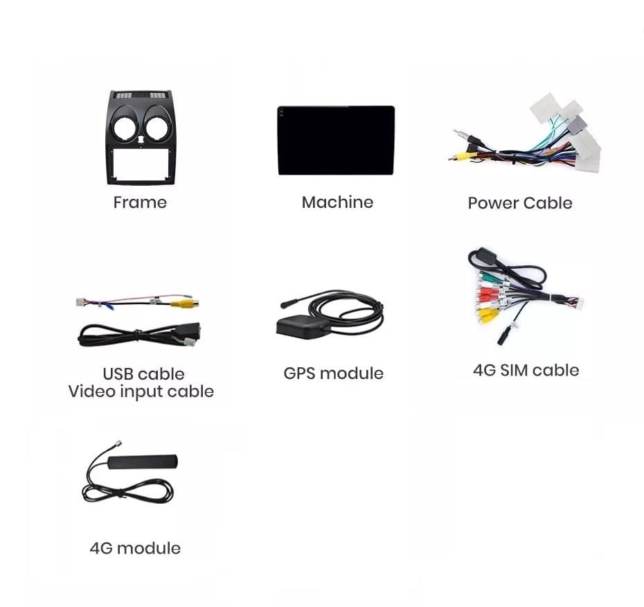 Navigatie Nissan qashqai J10 (2006-2014), Android 13,Ecran 2K, 8GB RAM 256GB, Octa Core, carplay /android auto
