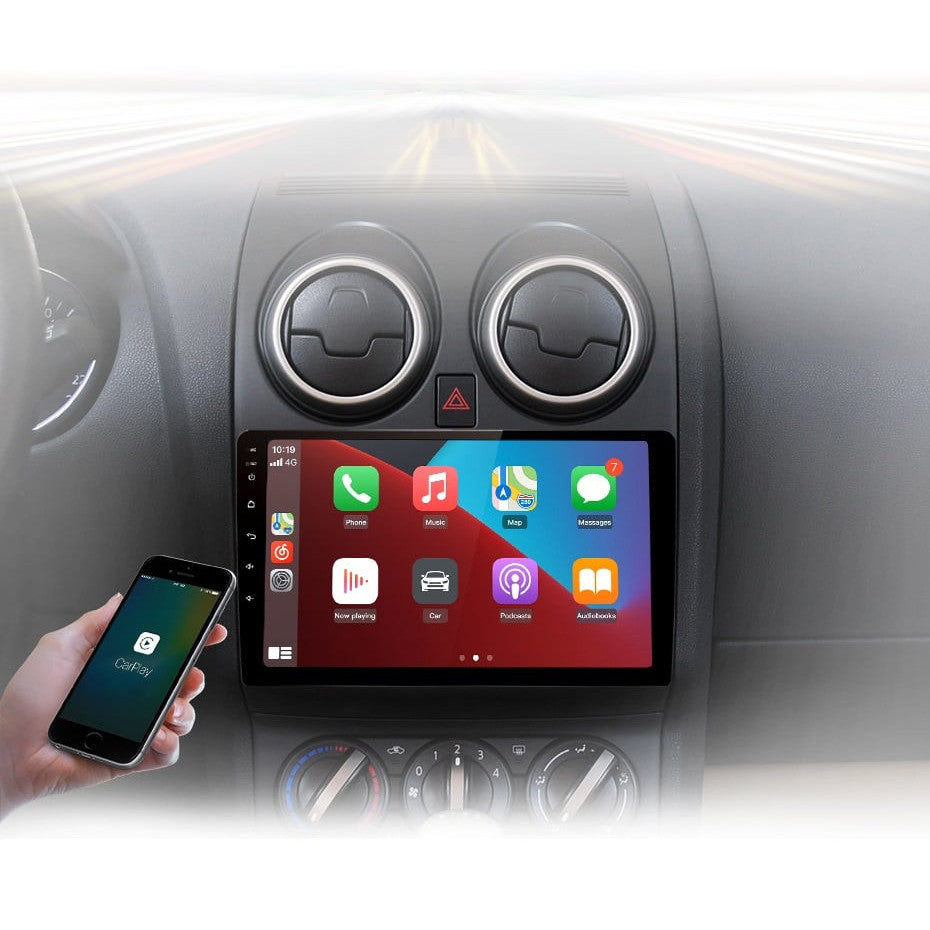 Navigatie Nissan Qashqai J10 (2006-2013), Ecran 9 inch, 1GB RAM 32GB