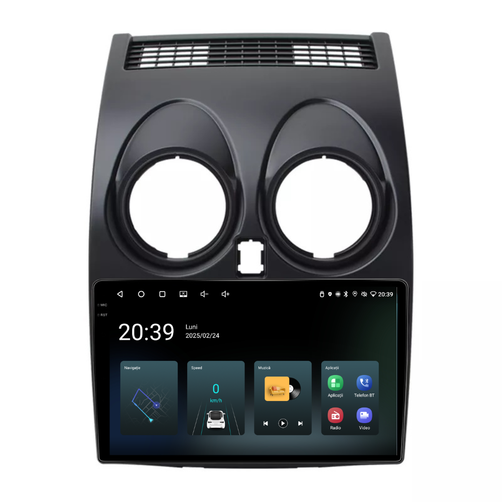 Navigație Nissan Qashqai J10 (2006-2014), Android, Ecran 9 inch, 4GB RAM 64GB, 4-core