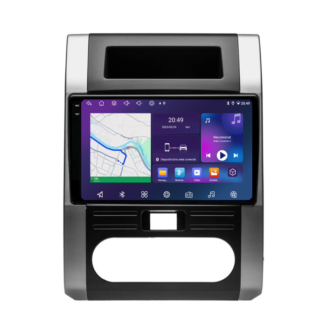 Navigatie Nissan X-Trail (2007-2014), Ecran 10 inch, 4GB RAM 64GB, 8-core