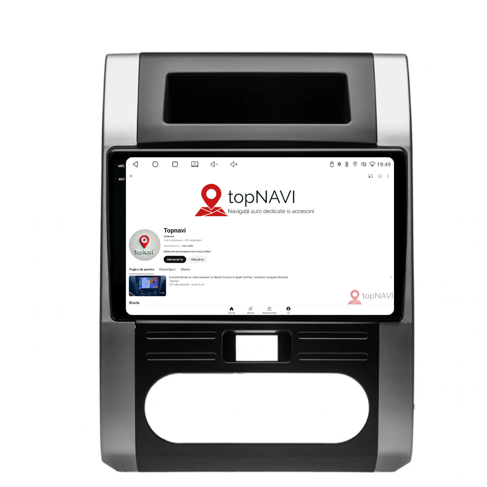 Navigatie Nissan X-Trail (2007-2014), Ecran 2K, 4GB RAM 64GB, 8-core