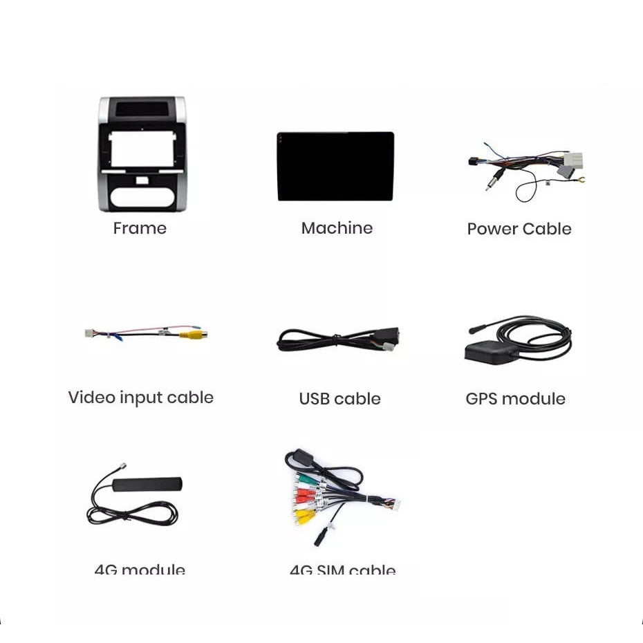 Navigatie Nissan X-Trail (2007-2014), Ecran 10 inch, 6GB RAM 128GB, 8-core
