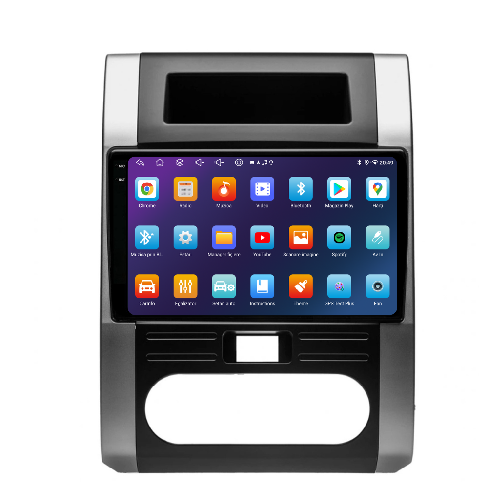 Navigatie Nissan X-Trail (2007-2014), Ecran 10 inch, 6GB RAM 128GB, 8-core