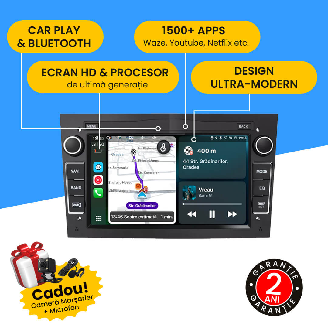 Navigatie Opel Astra H (2004-2010) Android