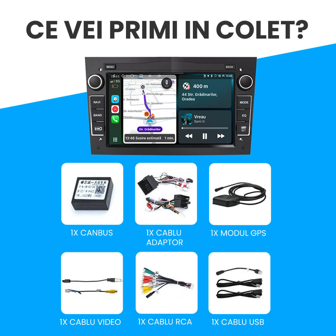 Navigatie Opel Astra H (2004-2010) Android