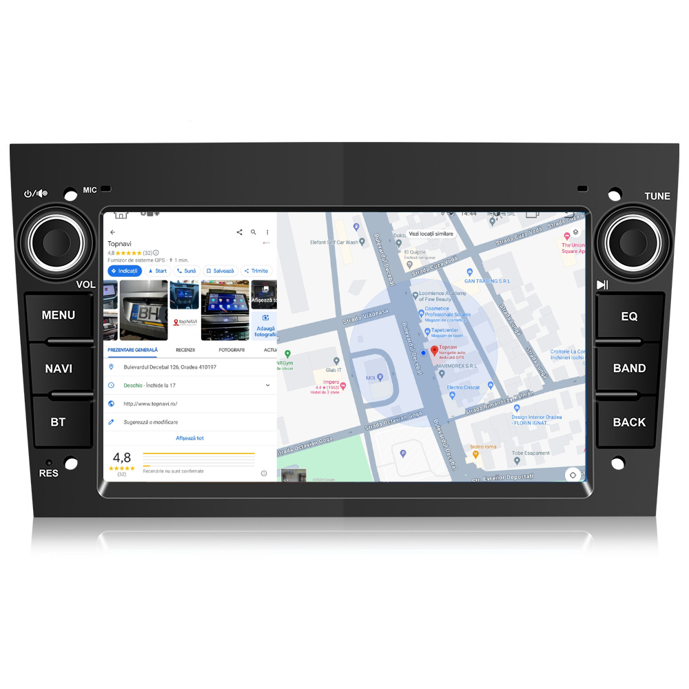 Navigatie Opel Astra H, Corsa, Vivaro,Antara, Zafira, 4GB RAM 64GB 4core, negru