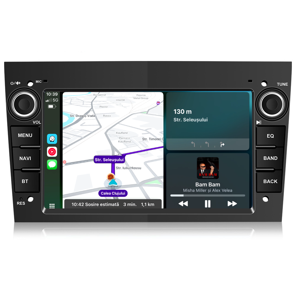 Navigatie Opel Astra H, Corsa, Vivaro,Antara, Zafira, 4GB RAM 64GB 4core, negru