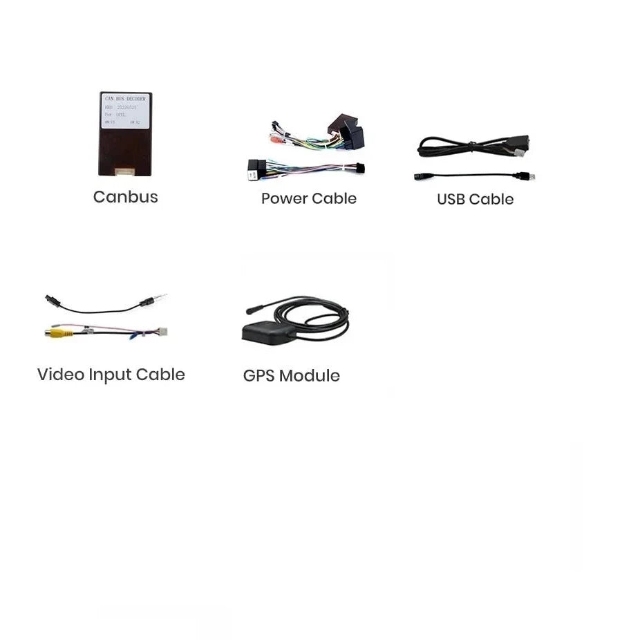 Navigatie Opel Combo (2002-2011), Android, Ecran 7 inch, 1GB RAM 32GB, negru