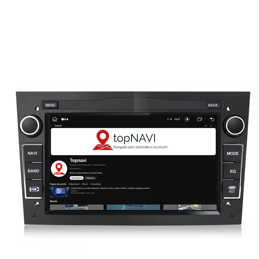 Navigatie Opel Signum (2003-2008), Android, Ecran 7 inch, 1GB RAM 32GB, negru