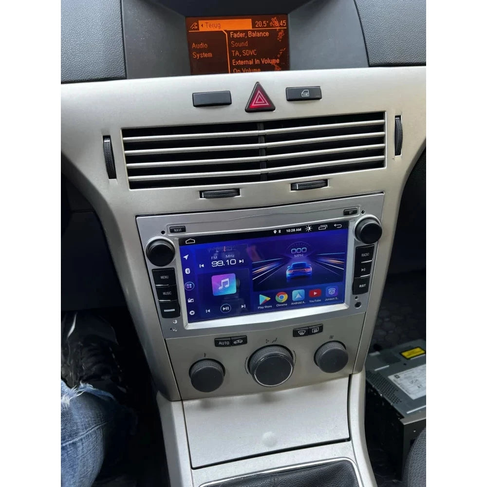 Navigatie Opel Corsa D (2006-2014), Android, Ecran 7 inch, 2GB RAM 32GB, argintiu