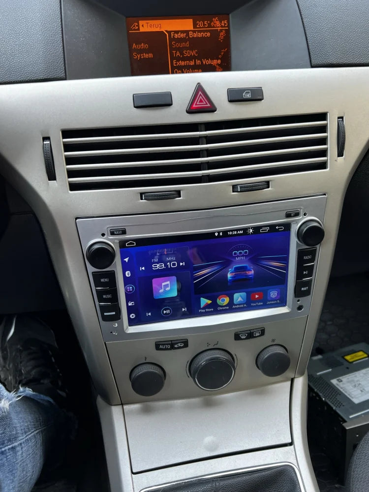 Navigatie Opel Zafira (2005-2014), Android, Ecran 7 inch, 2GB RAM 32GB, argintiu