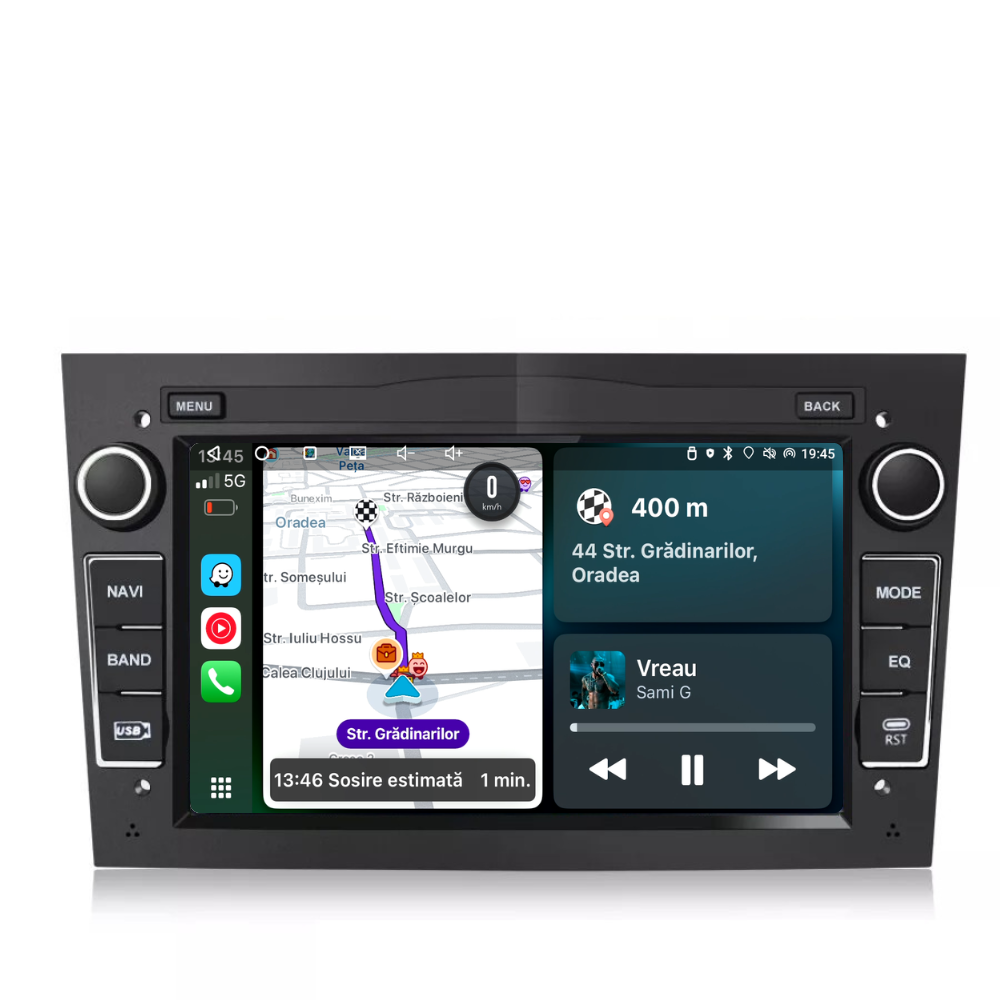 Navigatie Opel Zafira (2005-2014), Android, Ecran 7 inch, 2GB RAM 32GB, negru
