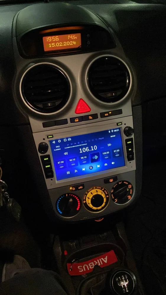 Navigatie Opel Zafira (2005-2014), Android, Ecran 7 inch, 2GB RAM 32GB, argintiu