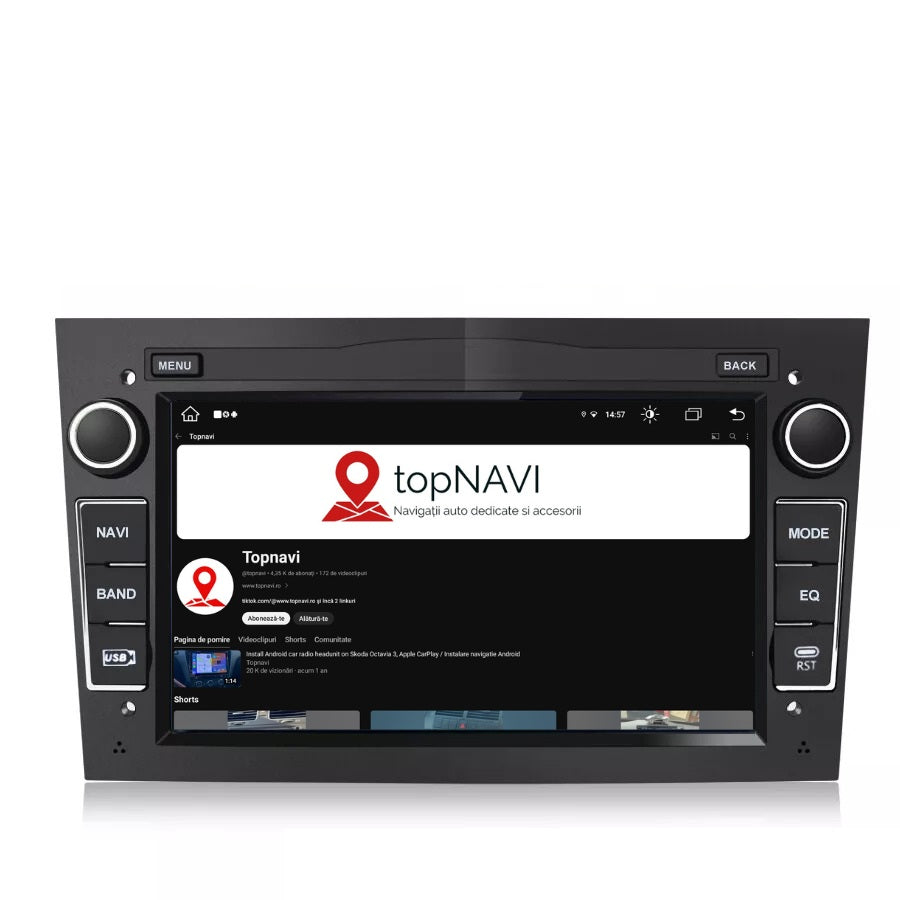 Navigatie Opel Zafira (2005-2014), Android, Ecran 7 inch, 4GB RAM 64GB, negru