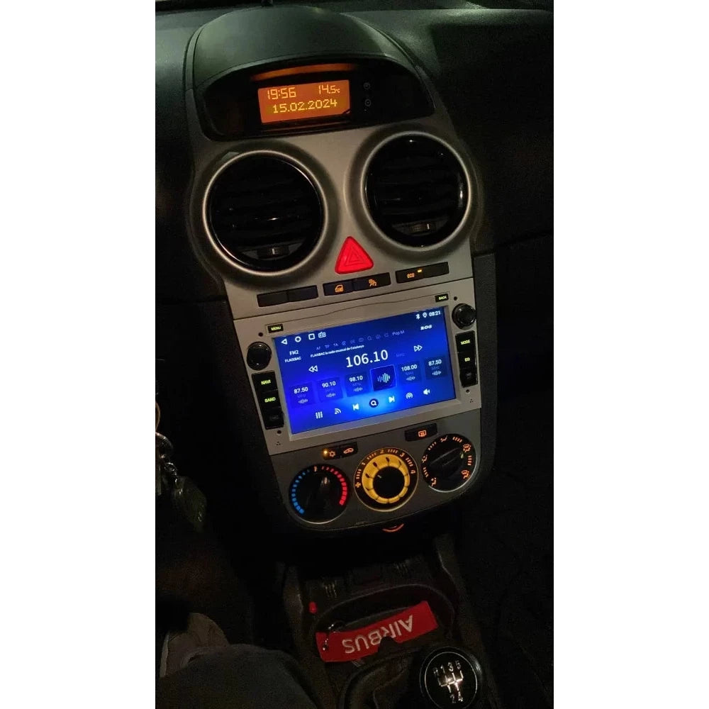Navigatie Opel Zafira (2005-2014), Android, Ecran 7 inch, 4GB RAM 64GB, argintiu