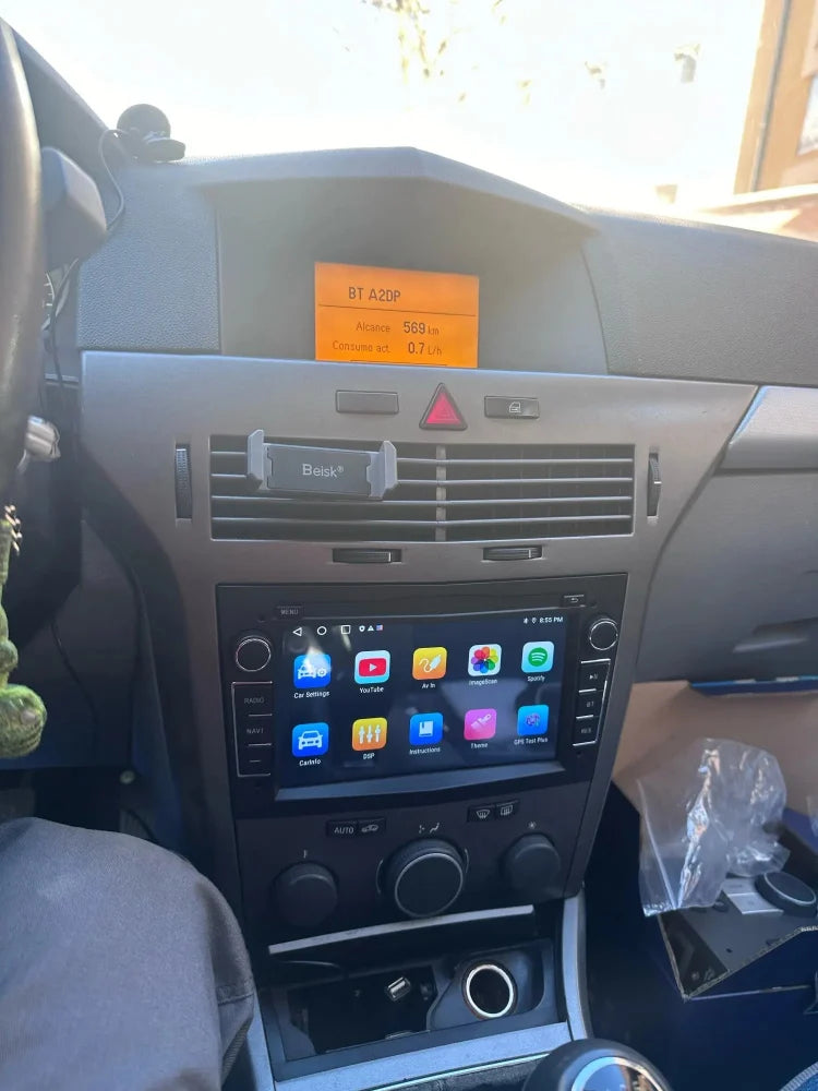 Navigatie Opel Zafira (2005-2014), Android, Ecran 7 inch, 4GB RAM 64GB, negru