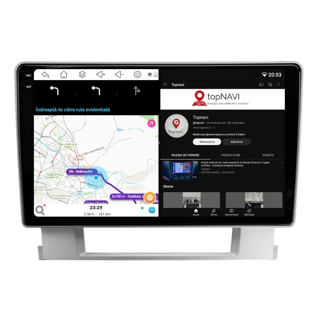 Navigatie Opel Astra J (2009-2018), Ecran 9 inch, 4GB RAM 64GB, 8-core