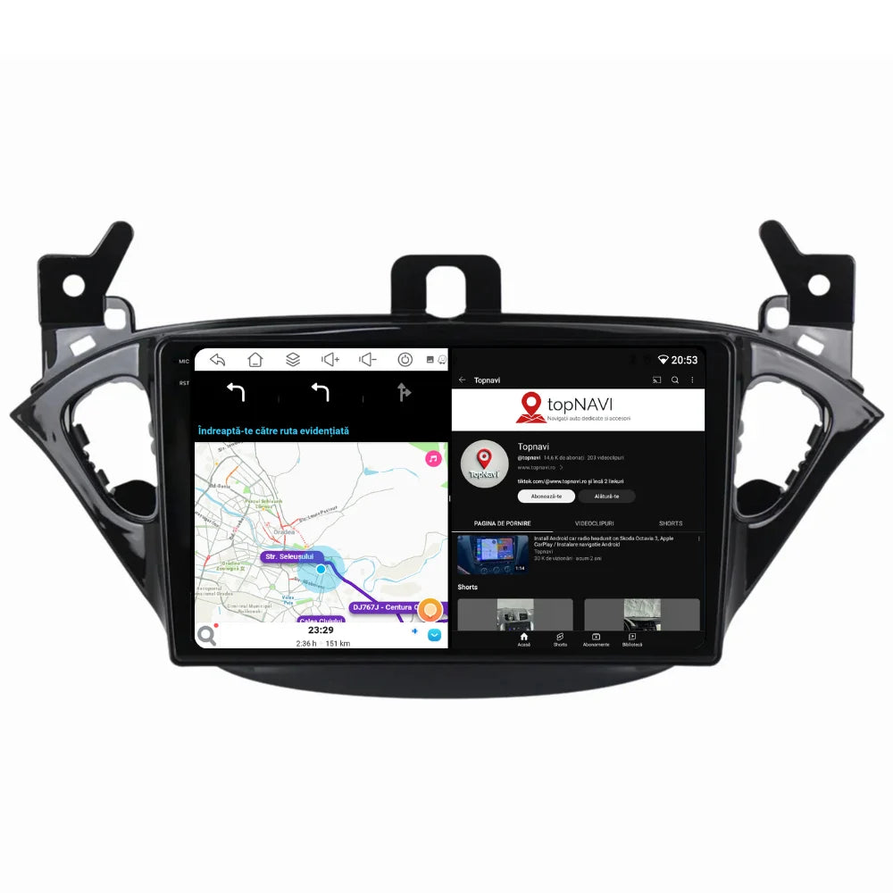 Navigatie Opel Corsa E (2014-2019), Ecran 2K, 8GB RAM 256GB, 8-core