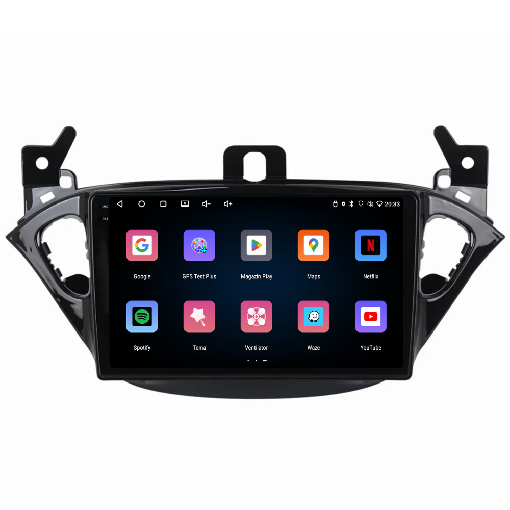 Navigatie Opel Corsa E (2014-2019), Ecran 9 inch, 2GB RAM 32GB