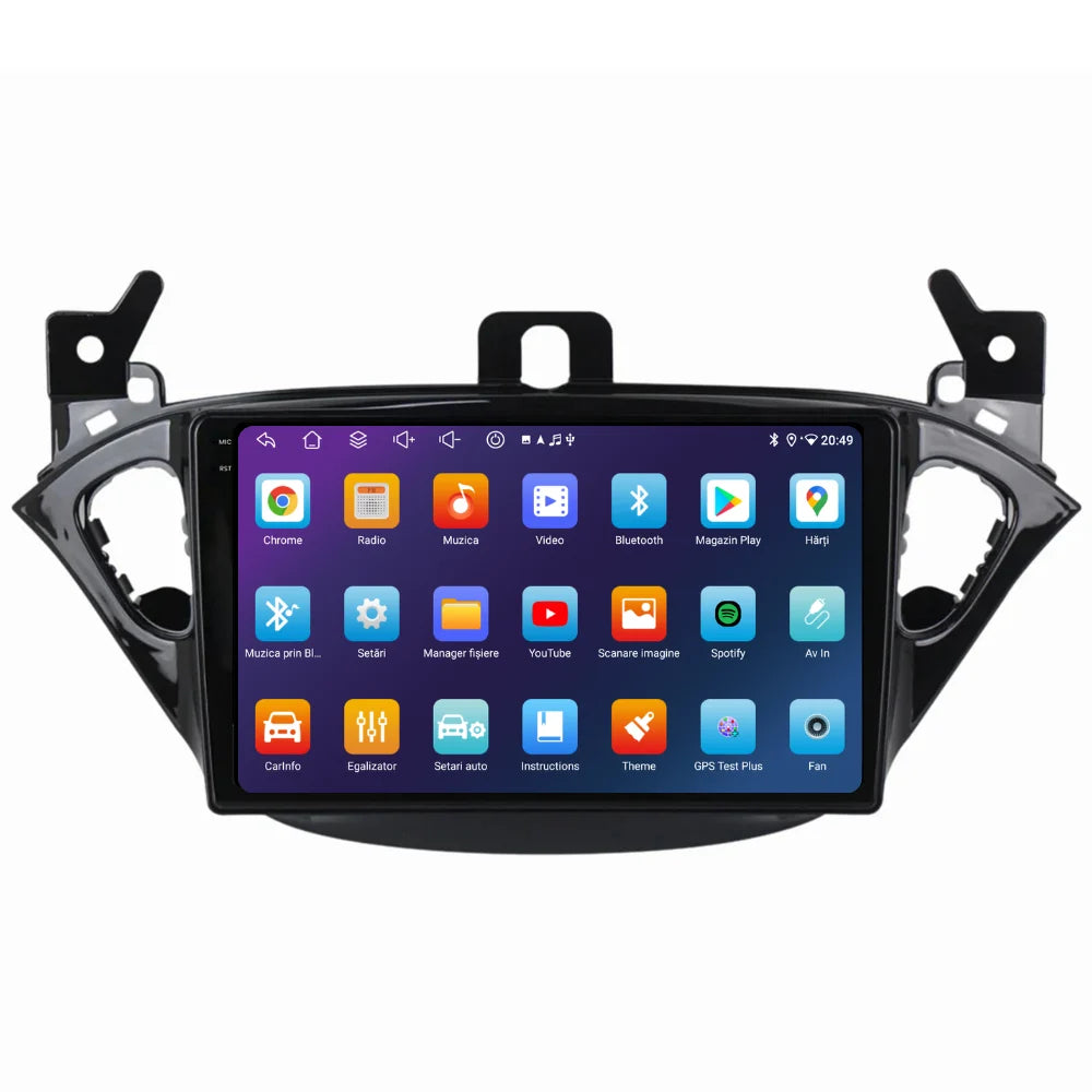 Navigatie Opel Corsa E (2014-2019), Ecran 9 inch, 6GB RAM 128GB, 8-core