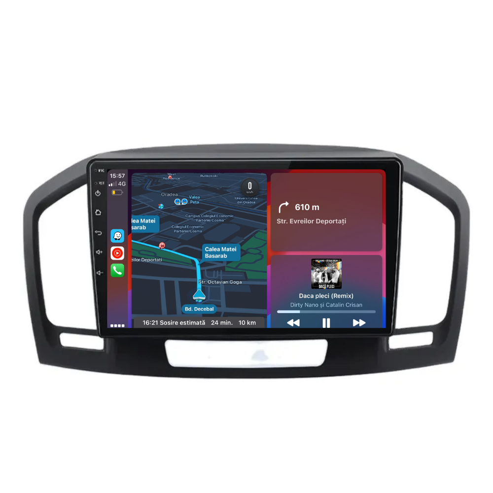 Navigatie Opel Insignia (2009-2013), Android, Ecran 9 inch, 1GB RAM 32GB