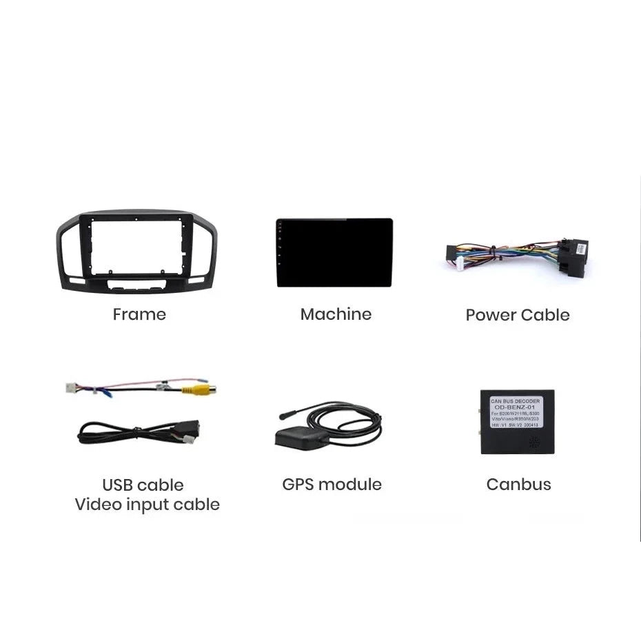 Navigatie Opel Insignia (2009-2013), Android, Ecran 9 inch, 1GB RAM 32GB