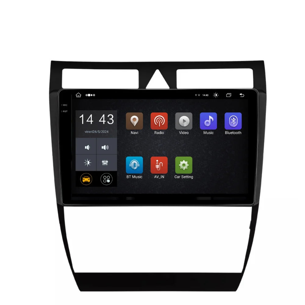 Navigatie Audi a6 c5 1997-2006, Android 13,Ecran 2K, 4GB RAM 64GB, Octa Core, carplay /android auto