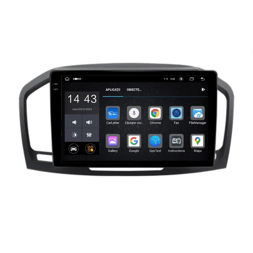 Navigatie Opel Insignia 2009-2013, Android 13,Ecran 2K, 8GB RAM 256GB, Octa Core, carplay /android auto