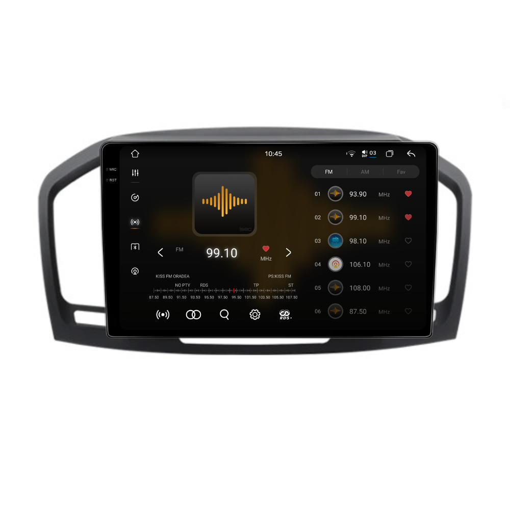 Navigatie Opel Insignia (2009-2013), Android, Ecran 9 inch 2K, 12GB RAM 256GB, 8-core