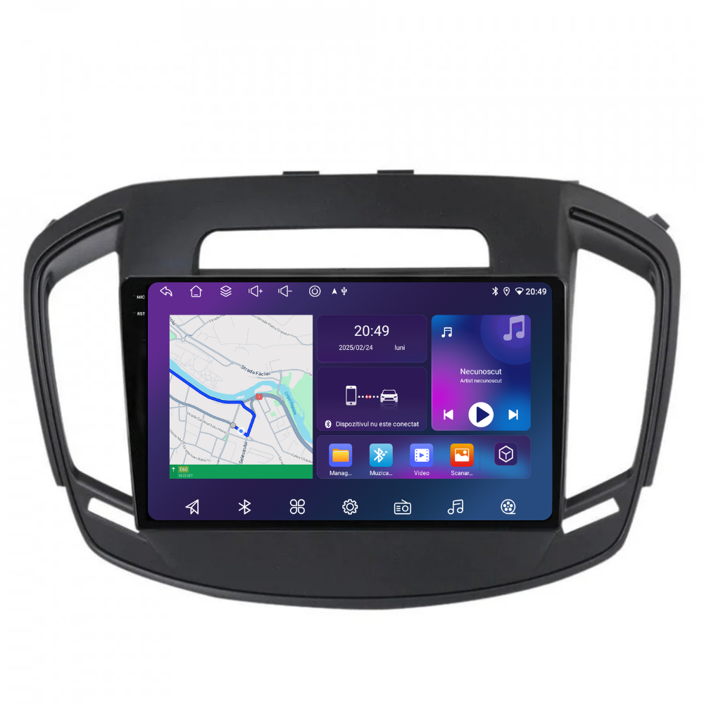 Navigatie Opel Insignia (2013-2017), Android, Ecran 9 inch, 6GB RAM 128GB, 8-core