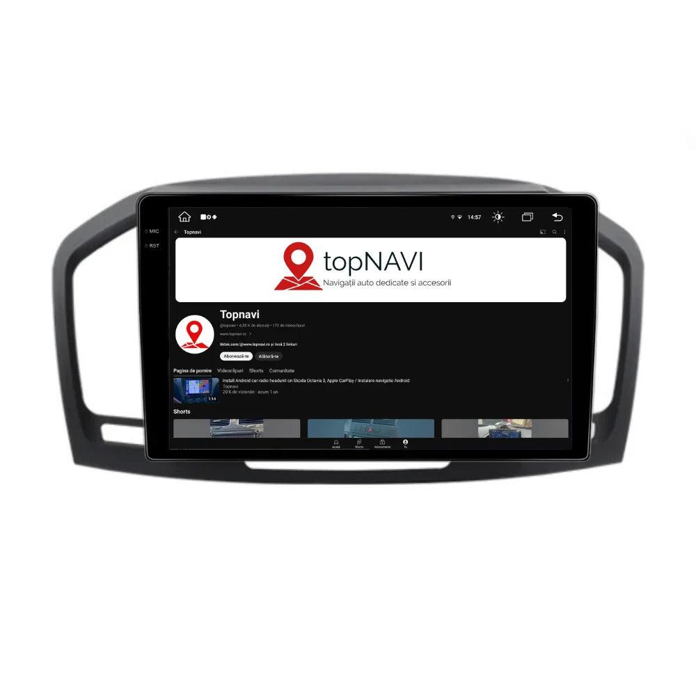 Navigatie Opel Insignia 2009-2013, Android 13,Ecran 2K, 4GB RAM 64GB, Octa Core, carplay /android auto