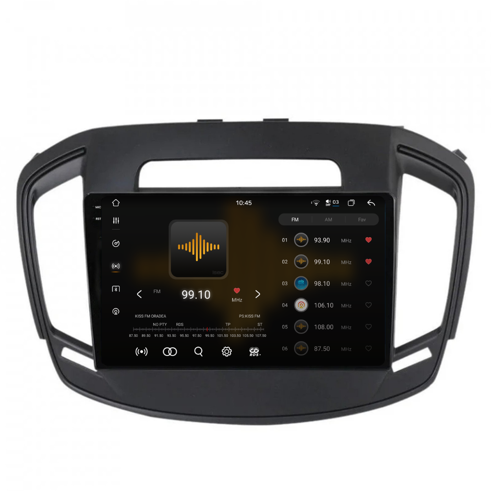 Navigatie Opel Insignia (2013-2017), Android, Ecran 9 inch 2K, 12GB RAM 256GB, 8-core