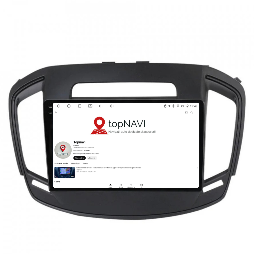 Navigatie Opel Insignia (2013-2017), Android, Ecran 9 inch, 8GB RAM 256GB, 8-core