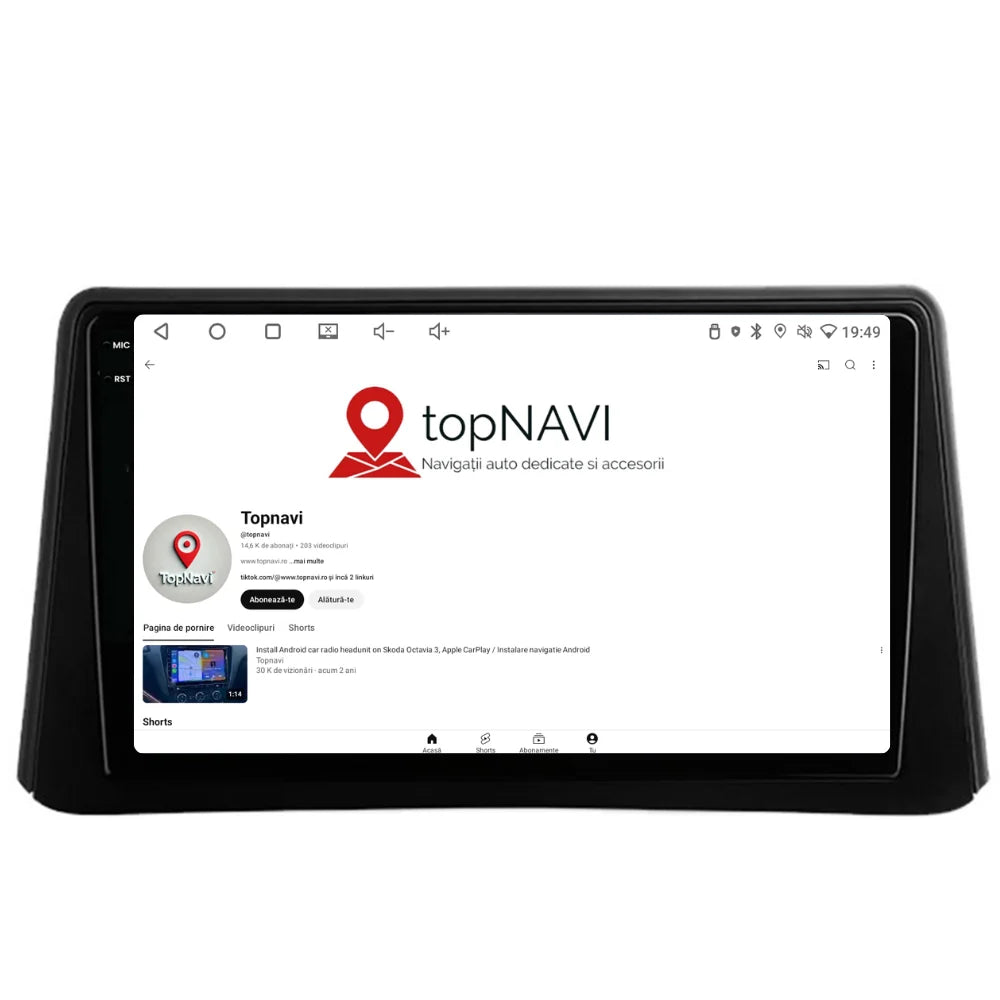 Navigatie Opel Mokka (2012-2016), Ecran 9 inch, 4GB RAM 64GB, 4-core
