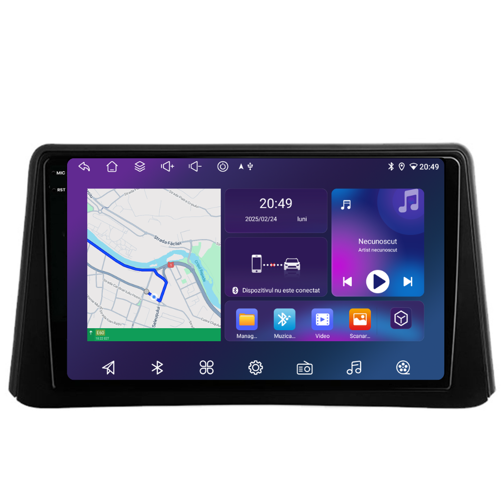 Navigatie Opel Mokka (2012-2016), Ecran 9 inch, 4GB RAM 64GB, 8-core