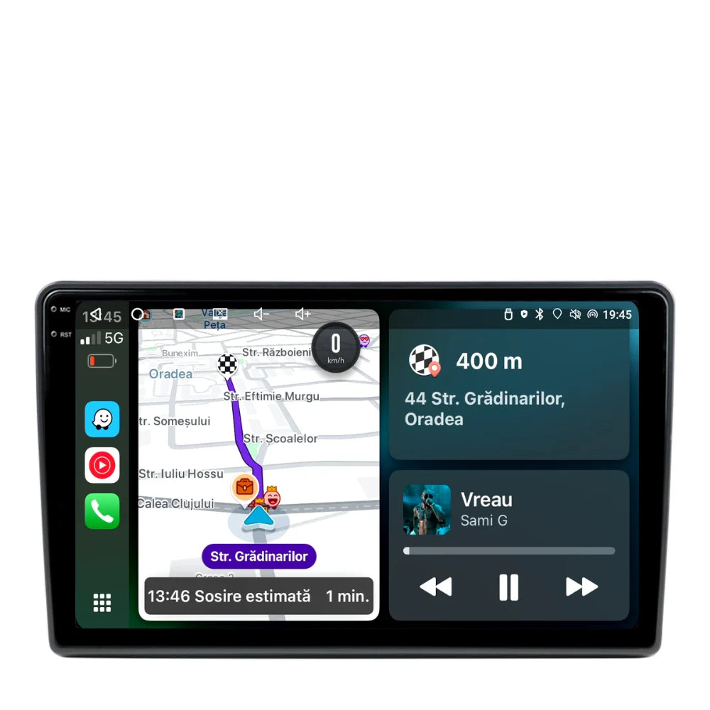 Navigatie Opel Vectra C (2002-2008), Ecran 9 inch 2K, 12GB RAM 256GB, 8-core