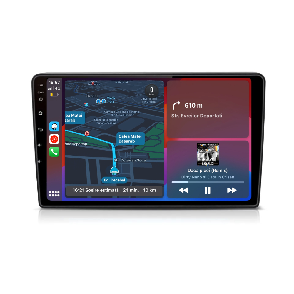 Navigatie Opel Vectra C (2002-2008), Ecran 9 inch, 1GB RAM 32GB