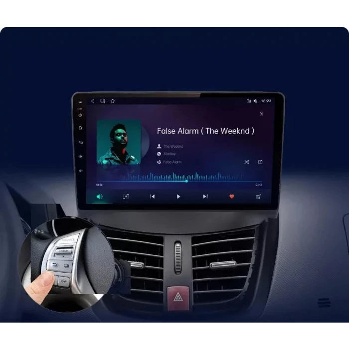 Navigatie Peugeot 207 (2006-2015), Ecran 9 inch, 1GB RAM 32GB