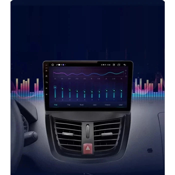 Navigatie Peugeot 207 (2006-2015), Ecran 9 inch, 1GB RAM 32GB